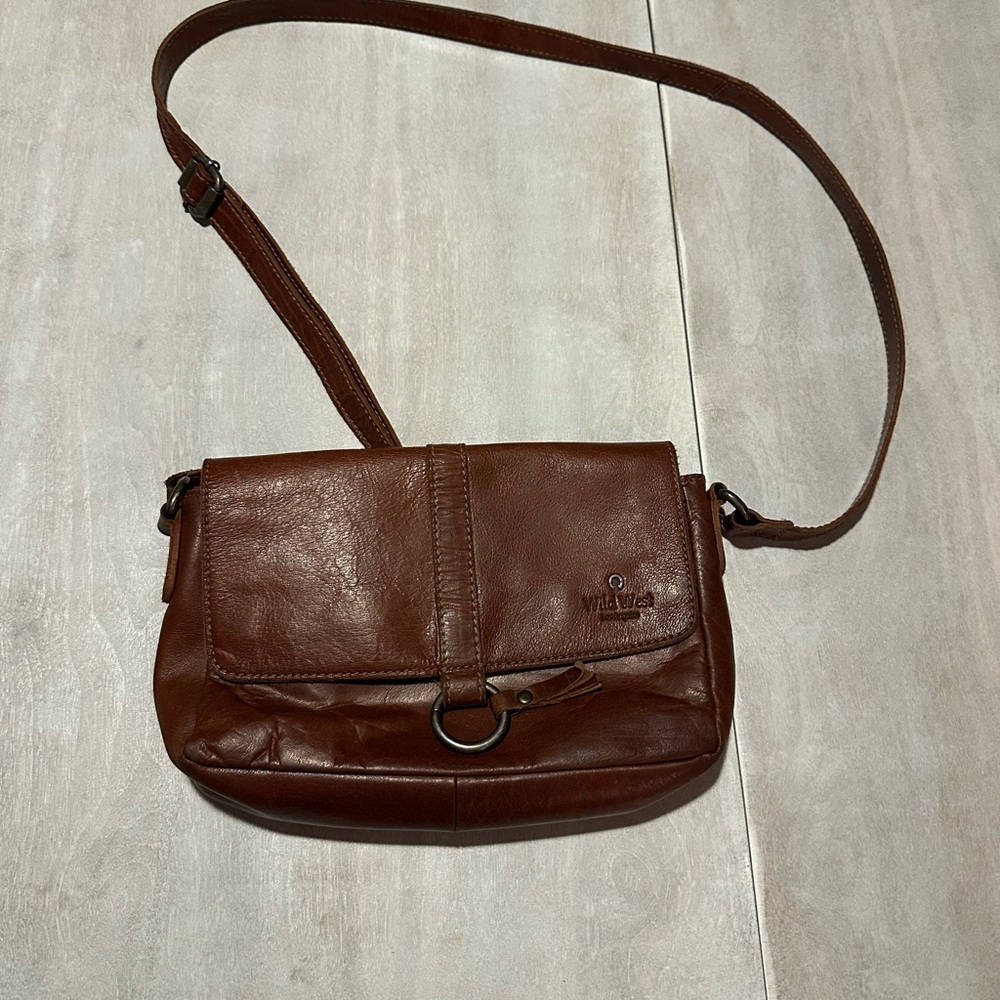 Wild West Leather Crossbody Bag